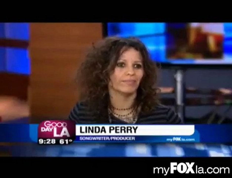 Linda Perry - Good Day LA - April 2010