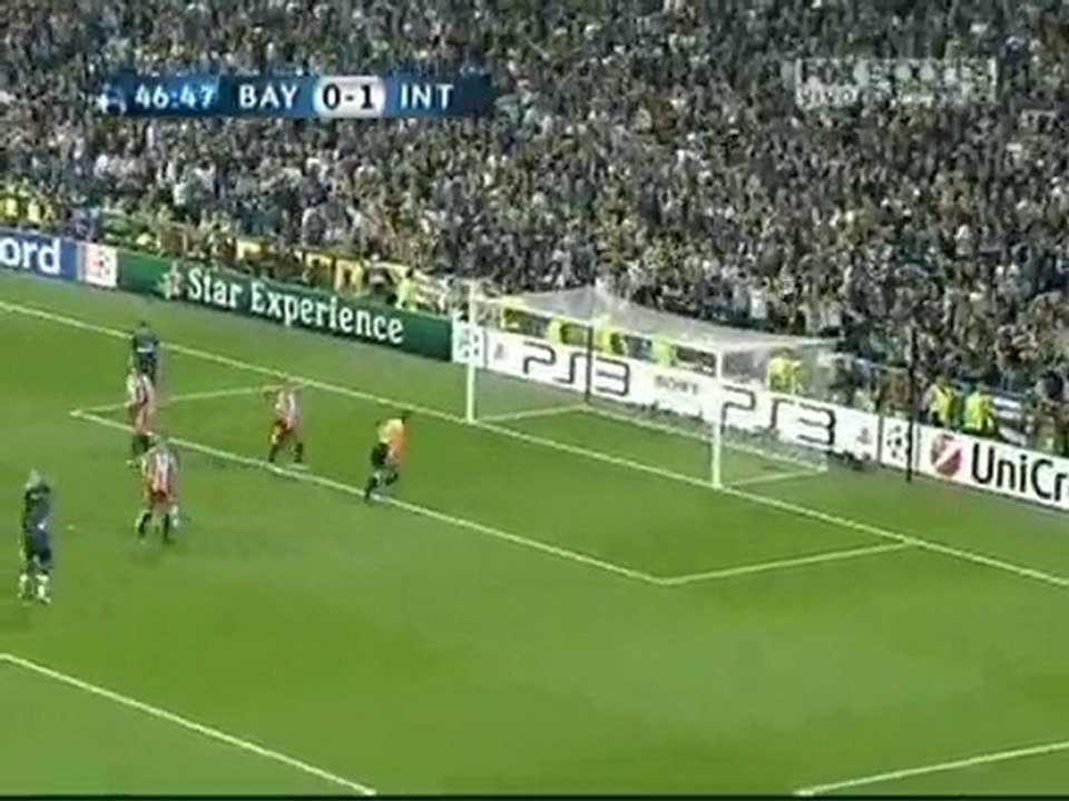 Bayern Munich 0 Inter Milan 2 Champions League 2010
