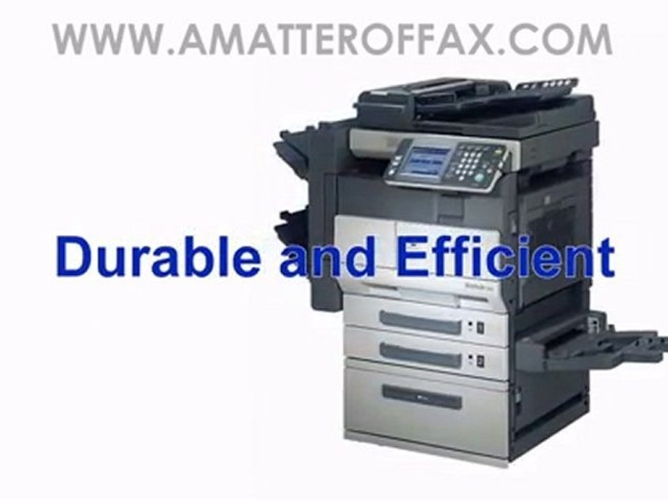Konica Minolta bizhub 250 | www.amatteroffax.com