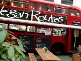 Vegan Routes, el restaurante autobús de dos pisos en Londres
