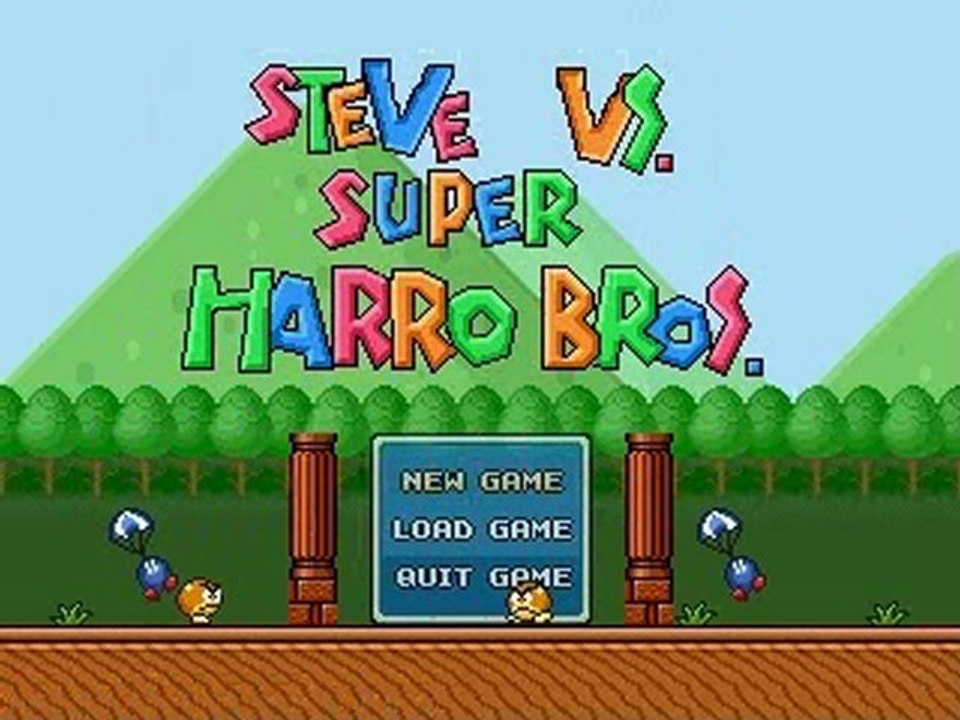 Steve vs Super Harro Bros. : épisode no1