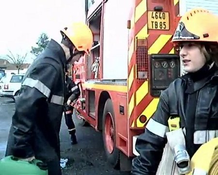 video pompiers des moutiers 2010