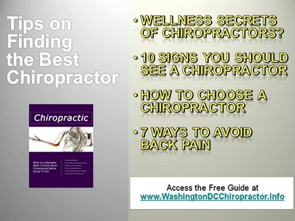 Washington DC Chiropractors