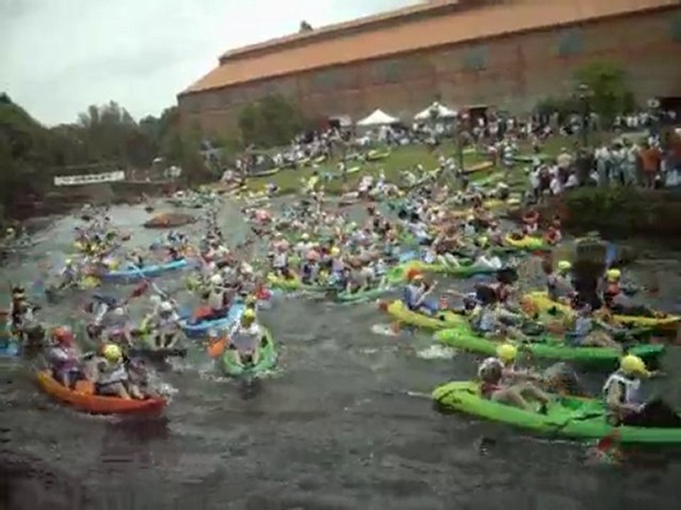 Départ des 24 heures kayak 2009 samedi 06 / 06 / 2009