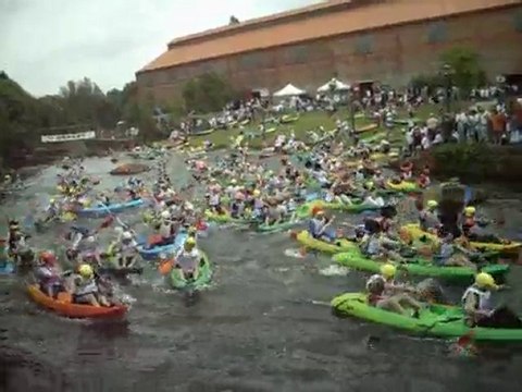 Départ des 24 heures kayak 2009 samedi 06 / 06 / 2009