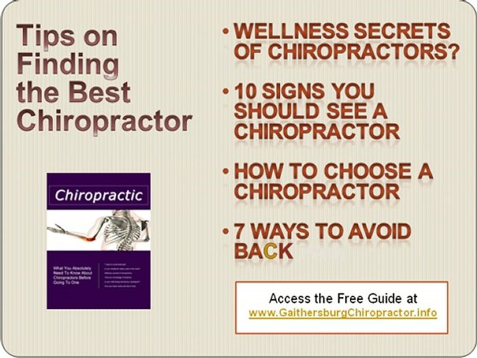 Gaithersburg Chiropractic