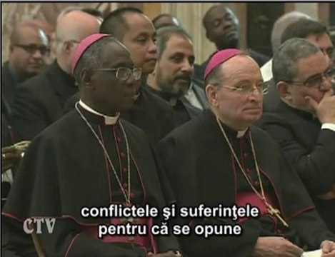 Benedict XVI: Biserica, întotdeauna evanghelizatoare