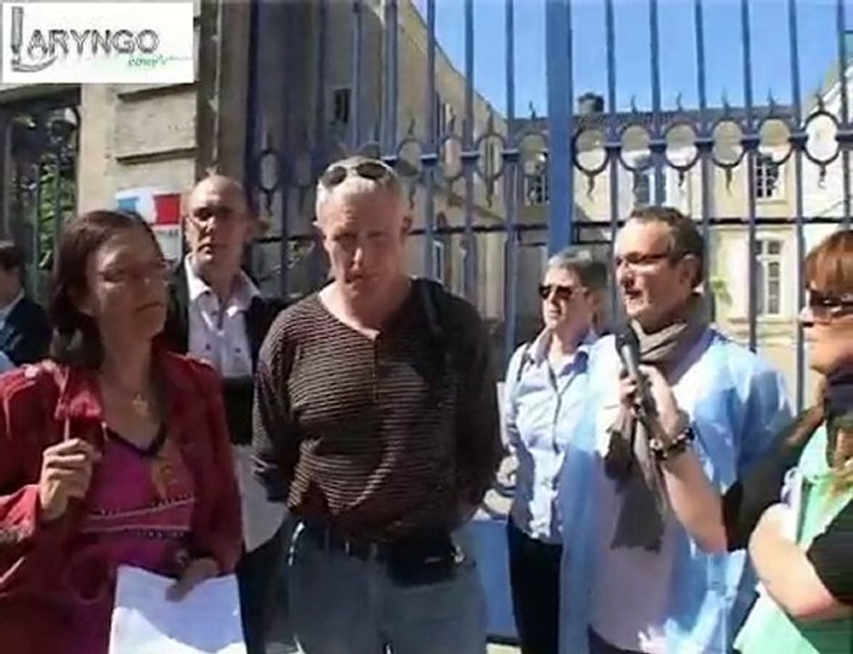 Marmande - Le conseiller de Sarkozy recoit les IADE