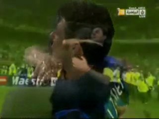 Inter vs Bayer That said  Zanetti to Mourinho 22.05.2010