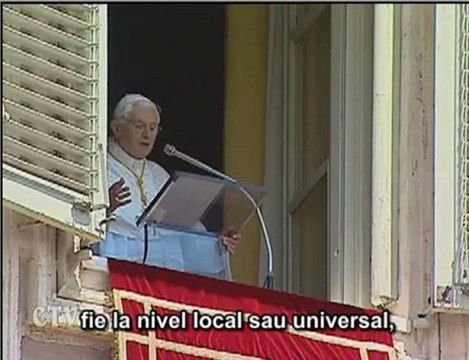 Papa: Fără Duhul, Biserica ar epuiza forţele sale