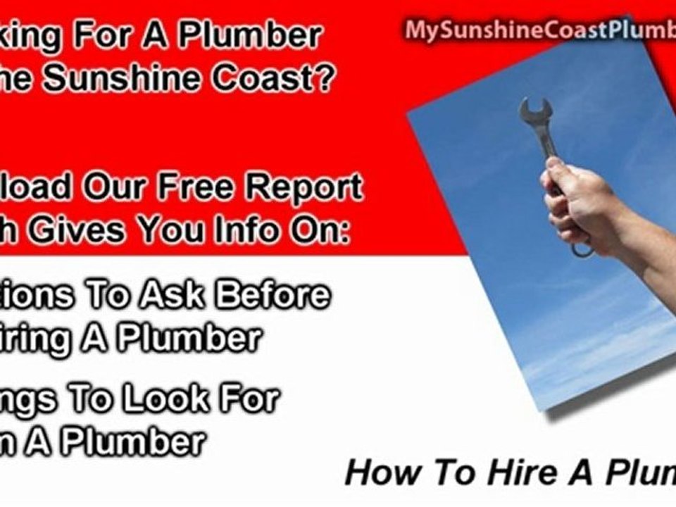 plumbers sunshine coast