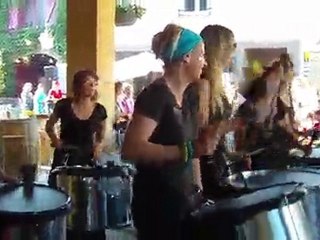 ouverture des festéjades 2010 avec la batucada les fouzil's