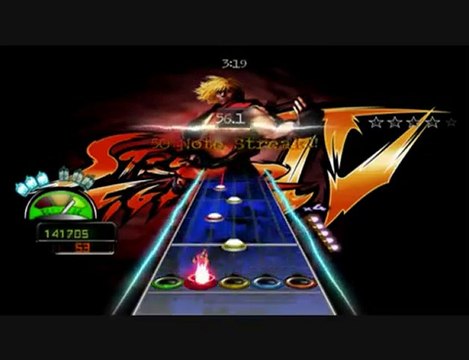 street fighter II - ken theme - ( frets on fire )