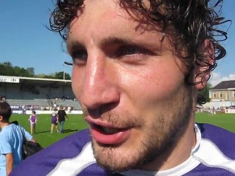 Rugby - Anthony Frenet après US Bressane - Béziers
