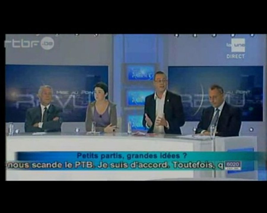 Mise au point 23.05.2010 : Céline Caudron au débat - 3/3