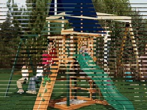 Outdoor Wooden Swing Sets