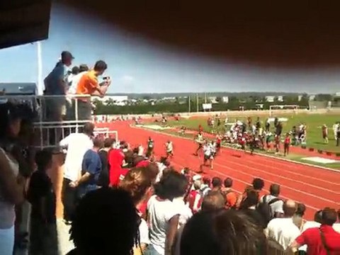 Finale Interclubs 2010 - 100m Christophe Lemaitre