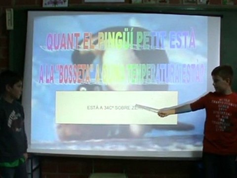 Exposició oral sobre l'Antàrtida - Jordi, Marçal i Adrià -