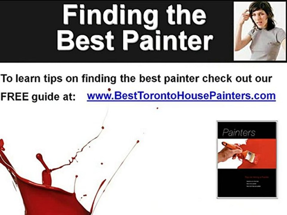 How to Find the Best Toronto House Painter