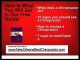 New Orleans Chiropractors | Chiropractor Back Pain Free Gui