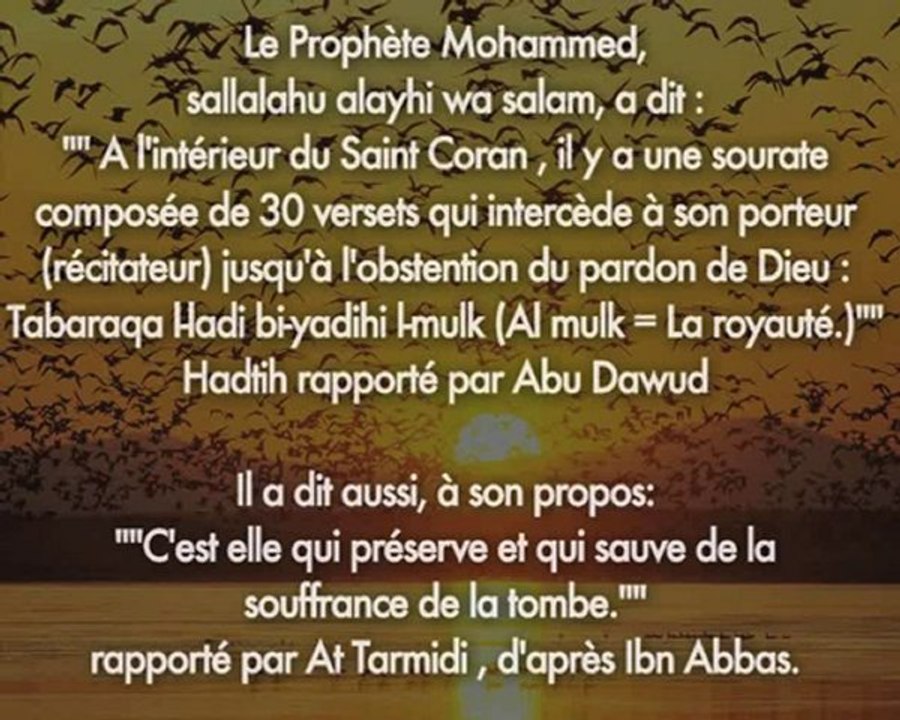 Tres Belle Lecture AlMolk AFASSI La Royaute سورة الملك