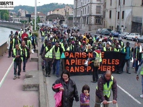 Marche PARIS NICE des Sans-Papiers (15-16 mai)