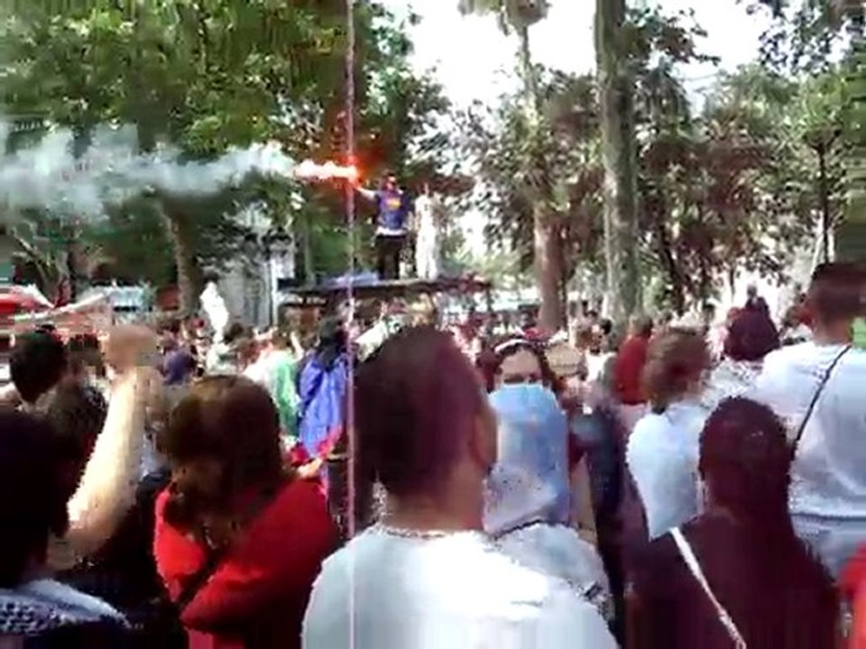 Manifestation Samedi 5 juin 2010 - Drapeau Israel