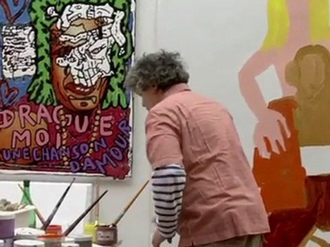 Robert Combas Paroles Peintes / Réalisation Olivier Taïeb