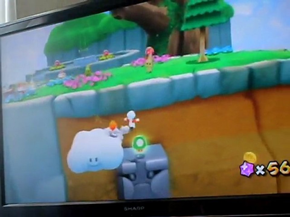 2 ème vidéo super mario galaxie 2