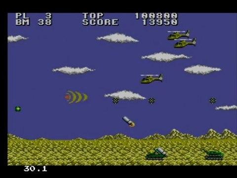 niveau 3 aerial assault sega master system