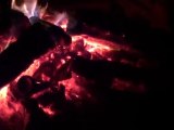 Miller Lite Aluminum Can Explodes in Bonfire