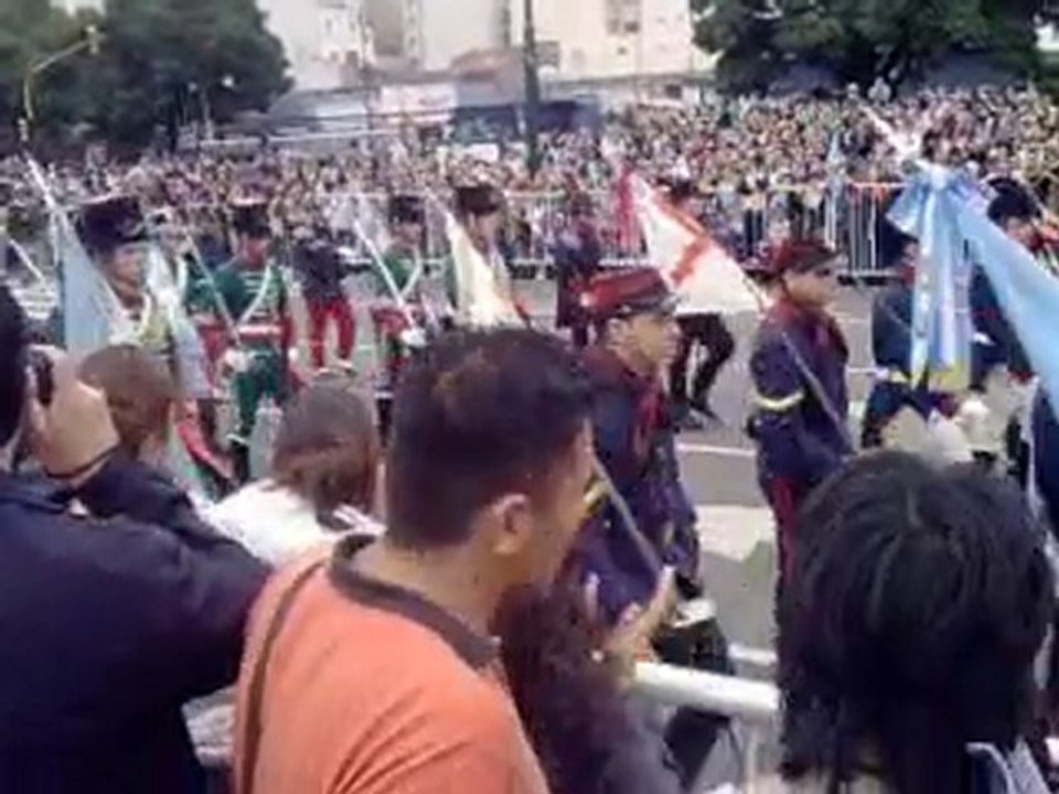 desfile en la 9 de julio 2010