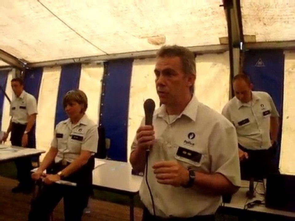 Communiqué à la journée Sécurisation Motards de Cerfontaine,