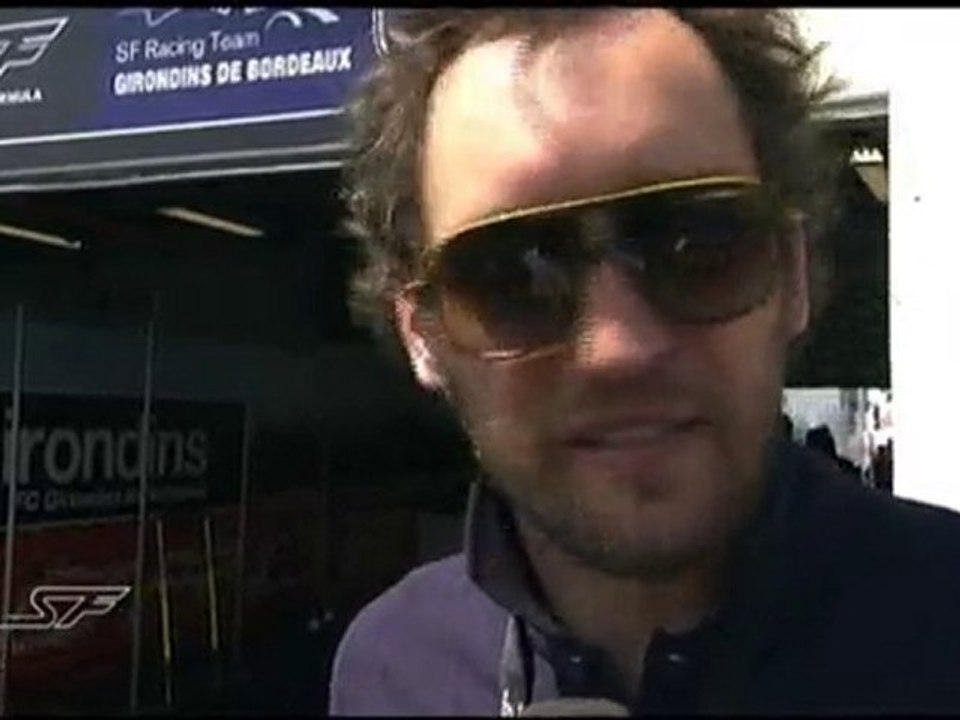 Réaction de Montagny après le crash à Magny-Cours