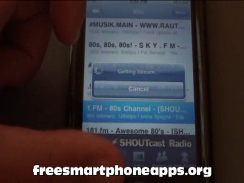 Free Smartphone Apps- TuneWiki- iPhone