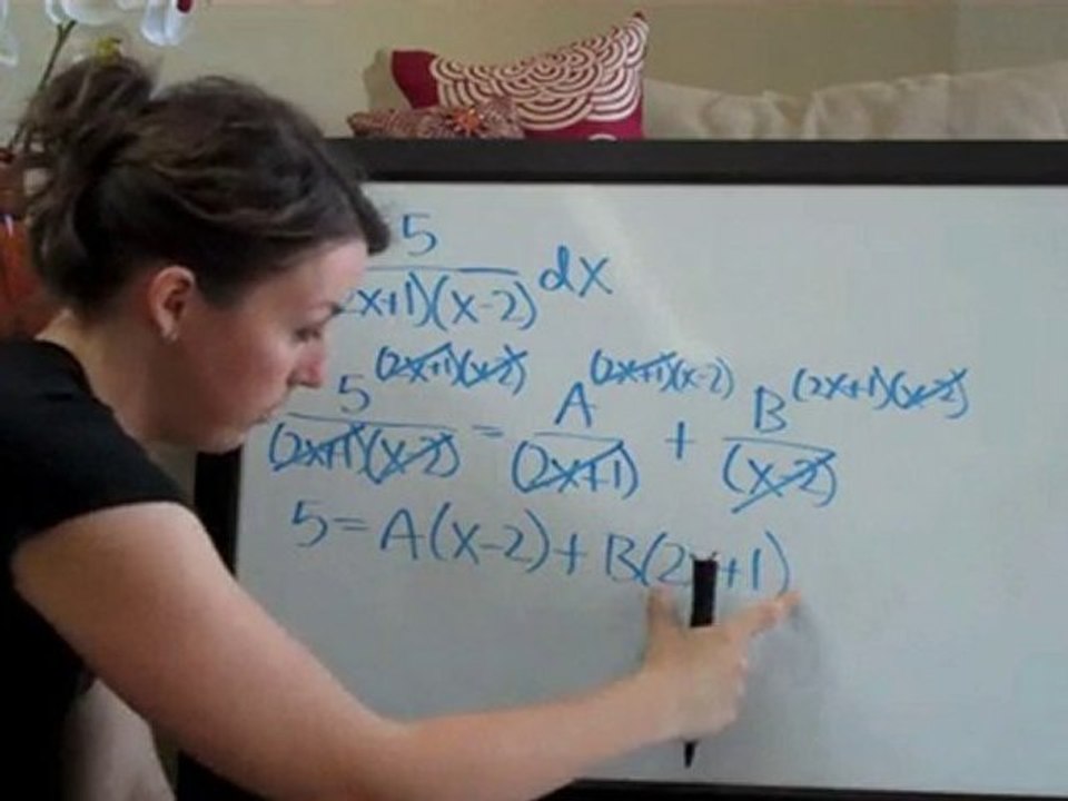 How to- Partial Fractions Example 1 Part 1