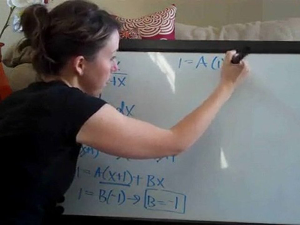 How to- Partial Fractions Example 3