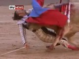 Un torero encorné de façon spectaculaire en Espagne