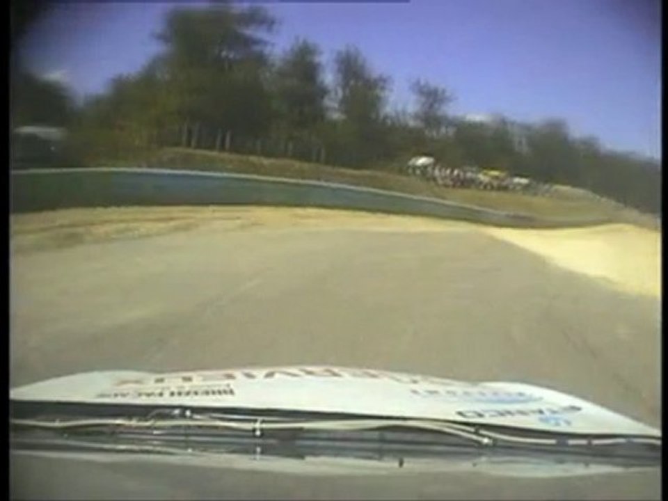 Rallycross Faleyras 2010 clio 3 V6 Finale B Division 3