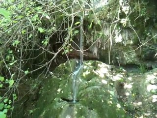 l’eau de notre forage principal est jetée dans le ruisseau