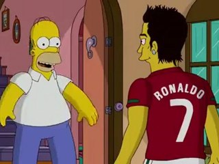 Cristiano Ronaldo Vs Homer Simpson