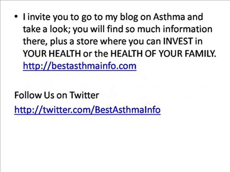 Asthma Cough (Asthma and Cough)