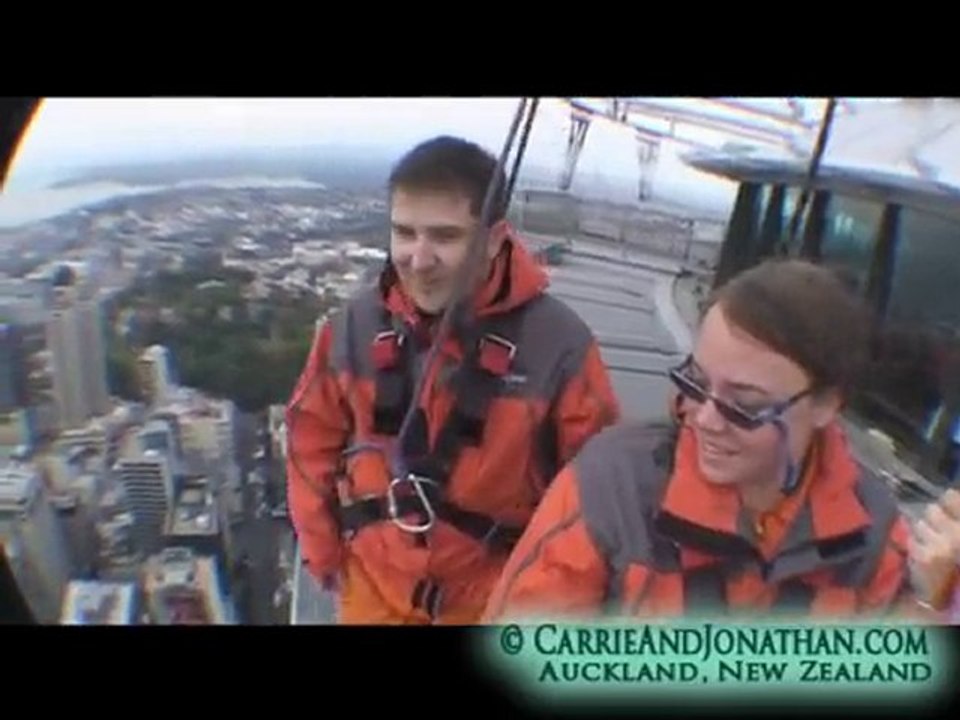Skywalk Auckland: 650 feet above Auckland, New Zealand