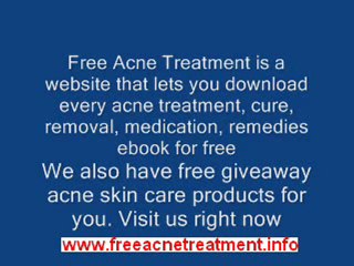 Acne Treatment Free Natural Acne Solution Ebook