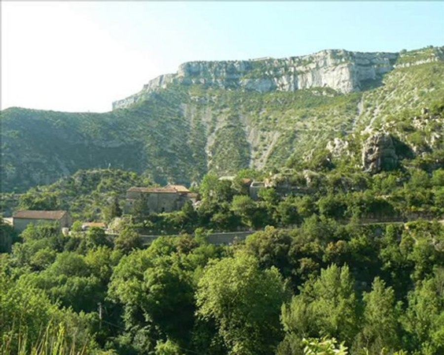 Vissec Résurgence de la Vis Moulin de la Foux  Navacelles 34