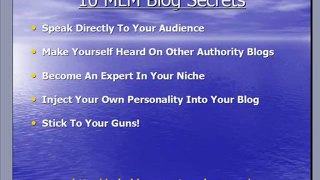 10 MLM Blog Secrets
