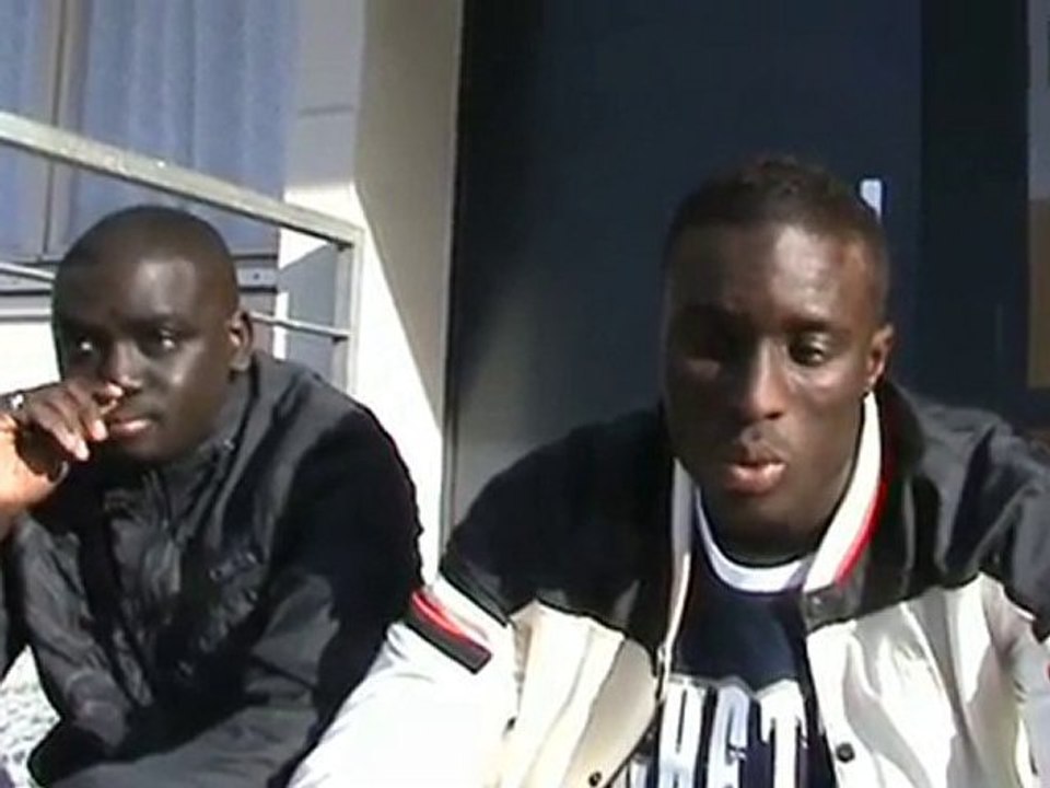 LUDOVIC SANE DEFENSEUR CENTRAL A BORDEAUX POUR GHETTO UNITED