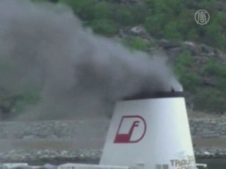 Немецкий круизный лайнер загорелся у норвежских берегов