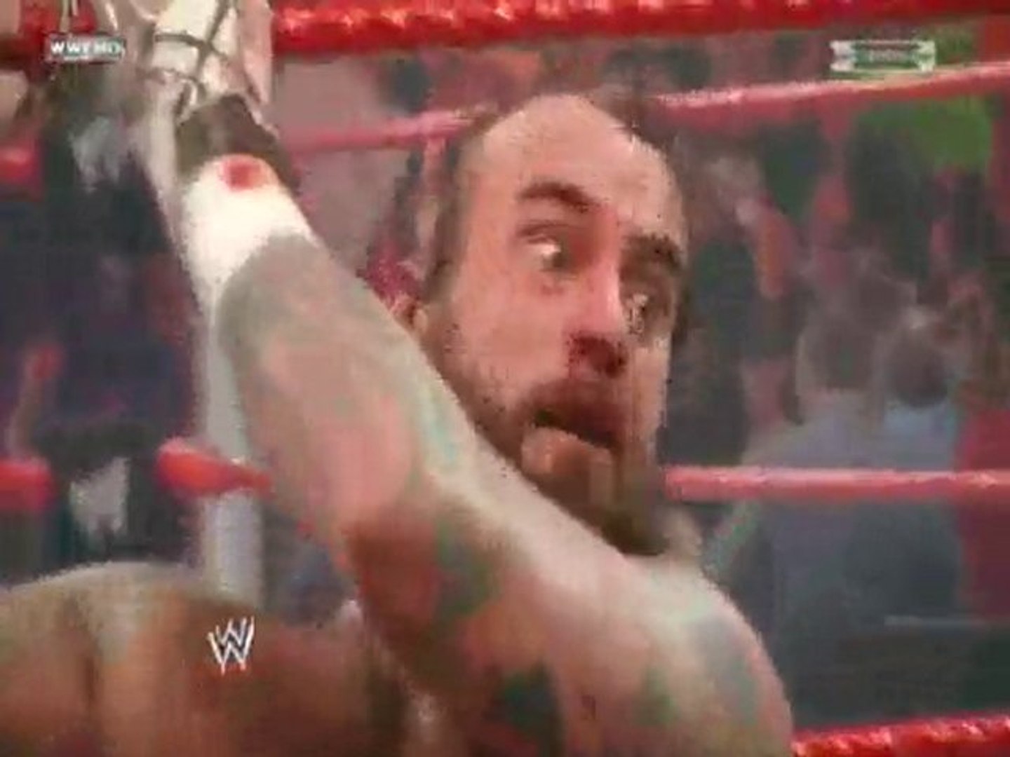 Over the Limit 2010 Cm Punk was doing shaving - Vidéo Dailymotion