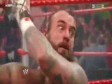 Over the Limit 2010 Cm Punk was doing shaving